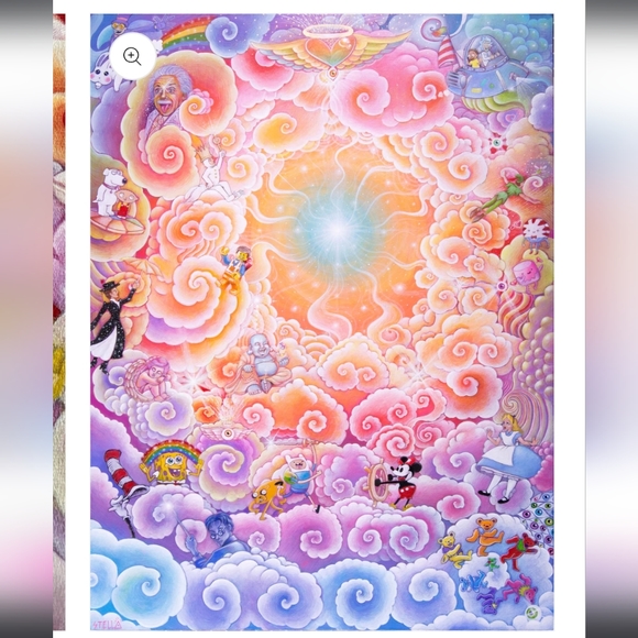 Brand New Divine Imagination Art Sherpa Art Hoodie - Picture 13 of 13